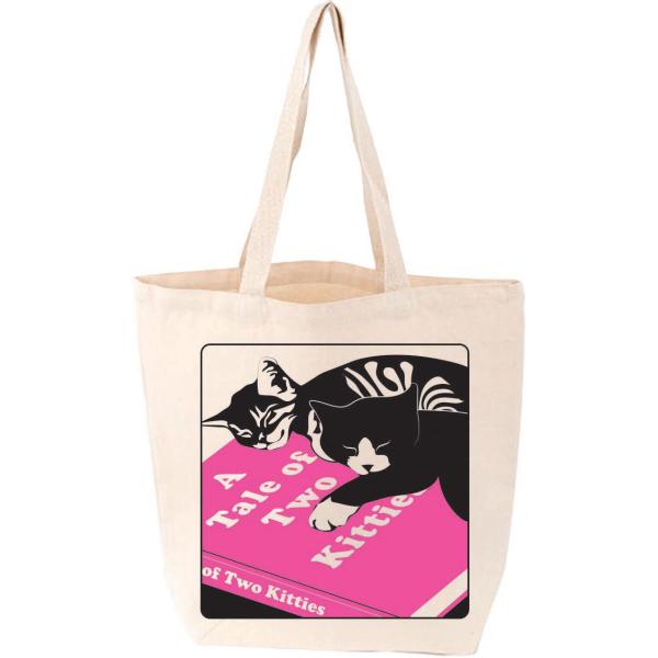 TOTE BAG:A TALE OF TWO KITTIES　ねこ本　猫　トートバッグ