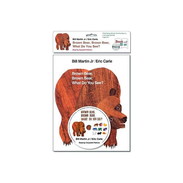 BROWN BEAR WHAT DO YOU SEE?（英語絵本）CD付き くまさん くまさん な