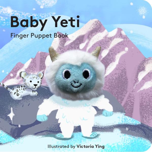BABY YETI:FINGER PUPPET BOOK（英語絵本）指人形　しかけ絵本　幼児 〜 3 歳　外国の絵本　ボードブック