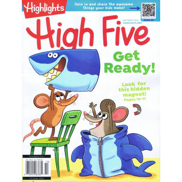 HIGH FIVE(OCT) アメリカ子ども向け雑誌 知育 英語学習 : 世界と 