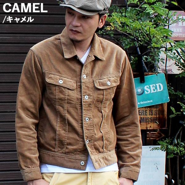 コーデュロイ ジャケット B 002 ジージャン コーデュロイ Gジャン ブラウン キャメル メンズ Gジャン メンズジージャン アメカジ B 002 Nippon Izm 通販 Yahoo ショッピング