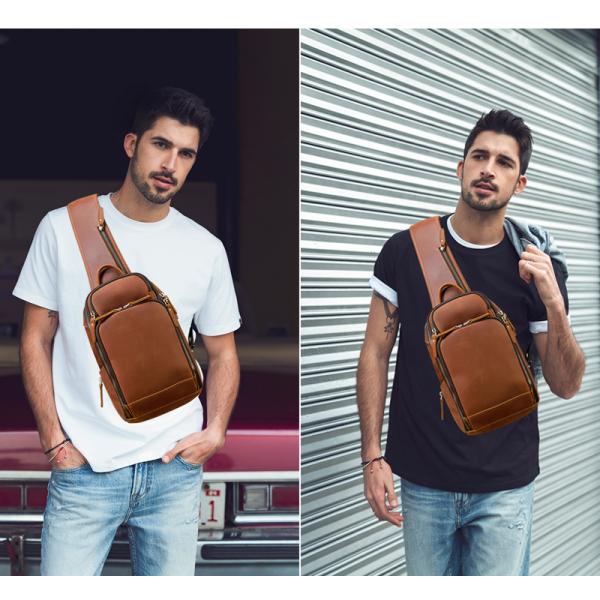 本革 ボディバッグ メンズ 左右肩掛け可 Usb充電可 大容量 斜めがけバッグ 3色 お洒落 レザー ワンショルダーバッグ バッグ Ipad対応 Buyee Buyee Japanese Proxy Service Buy From Japan Bot Online