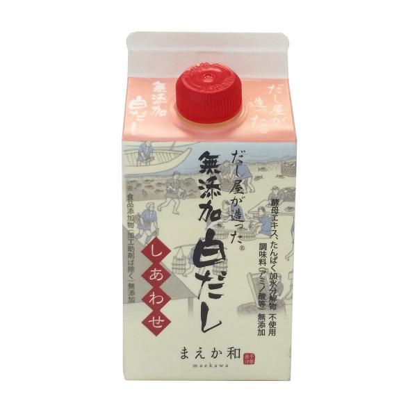 他サイト： だし [マエカワテイスト] だし屋が造った無添加白だし しあわせ 300ml /出汁 調味料 万能調味料 みそ汁の商品画像