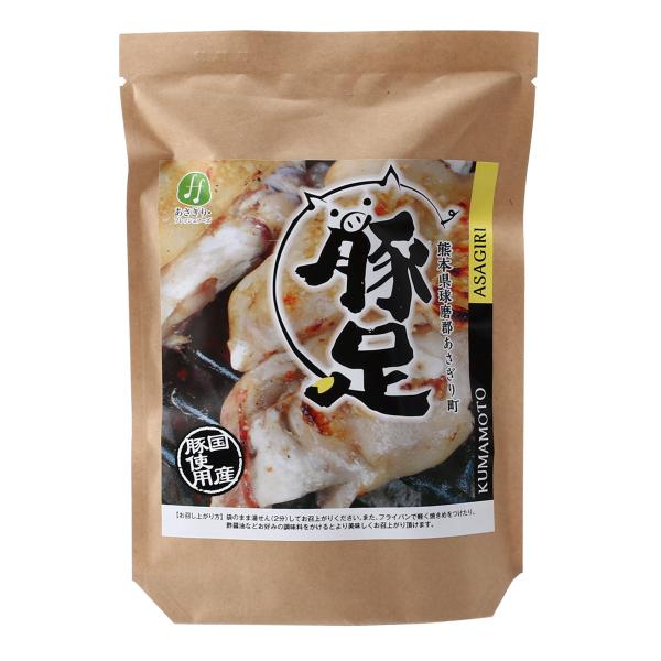 原材料:豚足(国産)サイズ:230×160×37(mm)産地:日本内容量:1個温度帯:常温アレルギー表示:豚肉メーカー名:株式会社あさぎり・フレッシュフーズ  熊本県球磨郡あさぎり町上西185番地◆商品説明◆とろっとろの食感がやみつきになる...