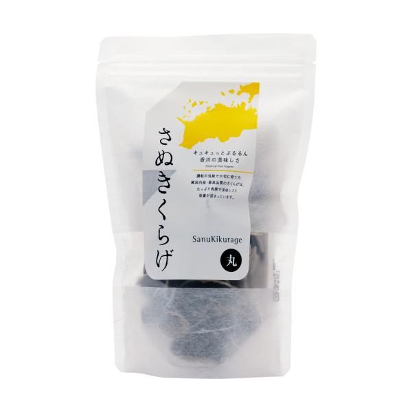 原材料名:きくらげ（菌床・香川県）内容量:30g◆商品紹介◆キュキュっとぷるるん香川の美味しさ。大きくて肉厚なきくらげ。さぬきくらげの代表的な商品「さぬきくらげ丸」は高品質の証、裏面に白くハッキリと毛羽立ちのある茶色いきくらげです。ぷるるん...