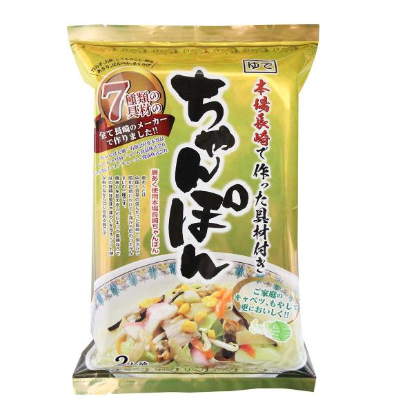 内容量:430.4g(麺 140g×2、具材 40g×2、液体スープ 35.2g×2)温度帯:常温アレルギー表示:小麦、卵、大豆、豚肉、鶏肉メーカー名:株式会社エン・ダイニング  長崎県大村市協和町703-1◆商品説明◆本場長崎で作ったシリ...