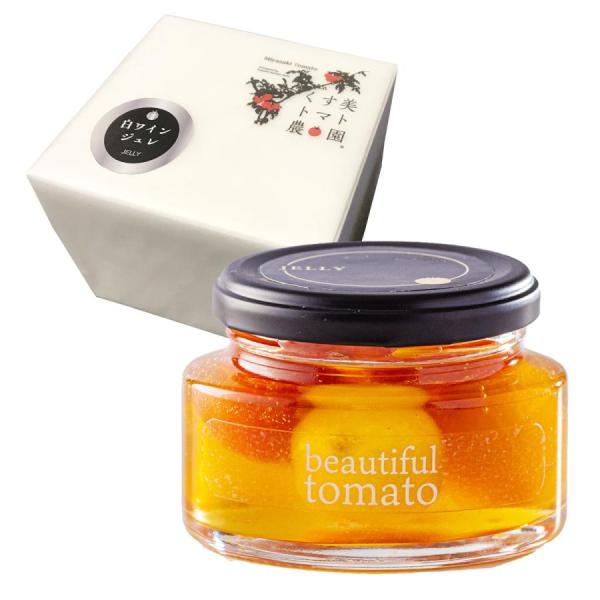 原材料:ミニトマト(宮崎県産)、白ワイン、シロップ(甜菜糖)、紅茶/増粘多糖類、香料(ベルガモット)産地:日本内容量:固形物:60g(5粒)内容総量:130g温度帯:常温アレルギー表示:なしメーカー名:株式会社美トマト  宮崎県宮崎市郡司分...