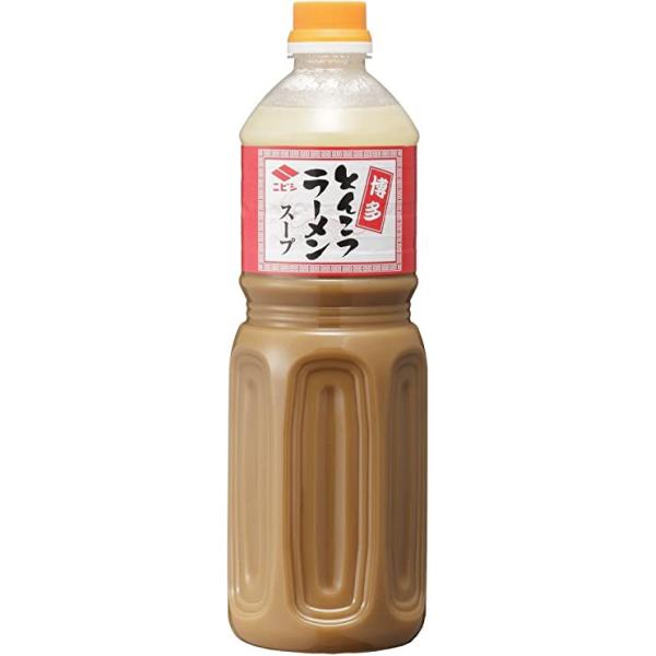 [ニビシ醤油] 調味料 博多ラーメン 1L /ラーメンスープ 豚骨 博多 ラーメン 豚骨スープ らーめん 九州ラーメン 白濁 屋台 濃縮タイプ