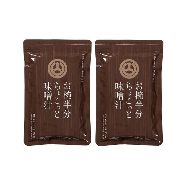九州 熊本県 菊池 菊陽 老舗 醸造元  [山内本店] 味噌 お椀半分ちょこっと 味噌汁 6食×2