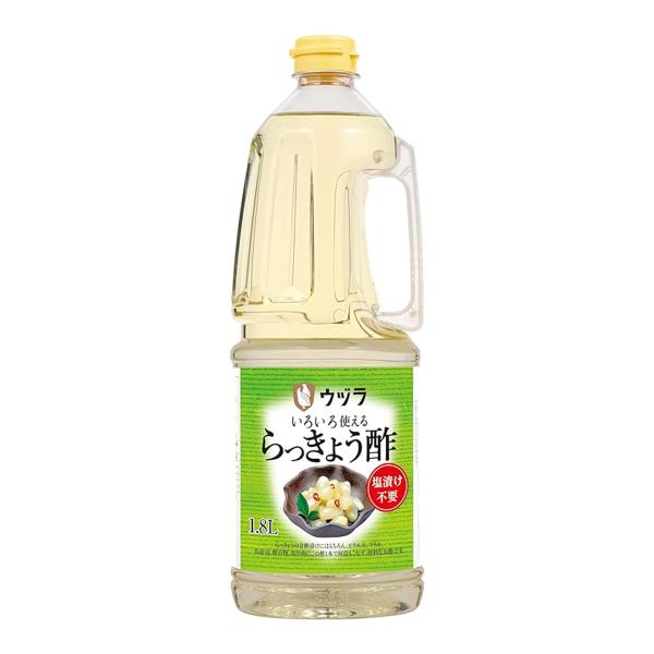 お酢 [大興産業] ウヅラ らっきょう酢 1.8L /ラッキョウ酢 らっきょう漬け 甘酢漬け ピクルス マリネ お寿司 酢の物 国産米 調味料 ウヅラ酢 岡山県
