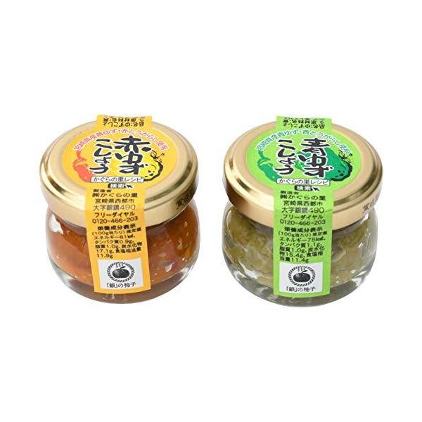 柚子こしょう 2本セット [かぐらの里] ミニゆずこしょう 20g×2 /香辛料