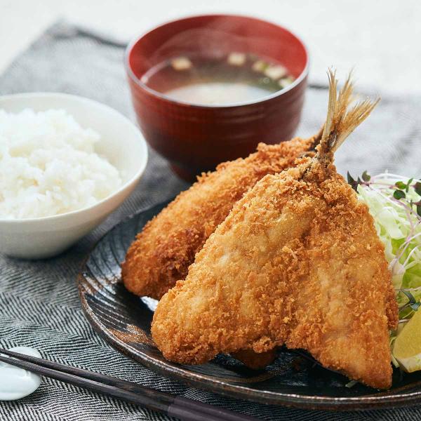 フライ [石井商店] 長崎県産あじフライ 4個セット (80g×2)×4 /冷凍 長崎 グルメ フライ 惣菜 国産 アジフライ 真アジ