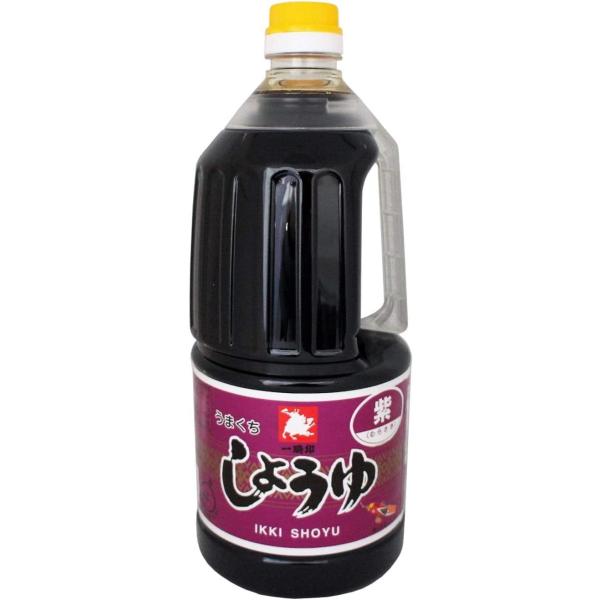 緑屋本店　紫　1.5L　うまくち醤油　一騎印
