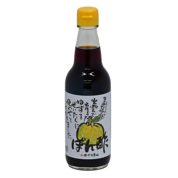 ポン酢 井ゲタ醤油 出雲産ゆずぽん酢 360ml /ぽんず 柚子ぽんず