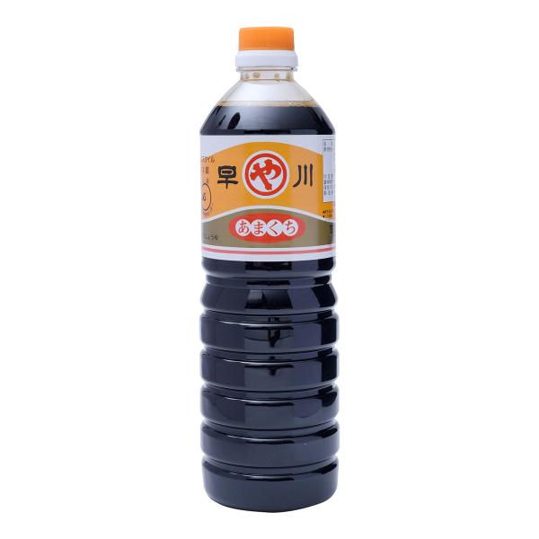 早川しょうゆ 甘口 あさつゆ しょうゆ 1L /鹿児島醤油 甘口 しょうゆ 甘口醤油 九州醤油 さしみ醤油 あまくち 九州 鹿児島 焼き魚 炒め物 煮物 和食