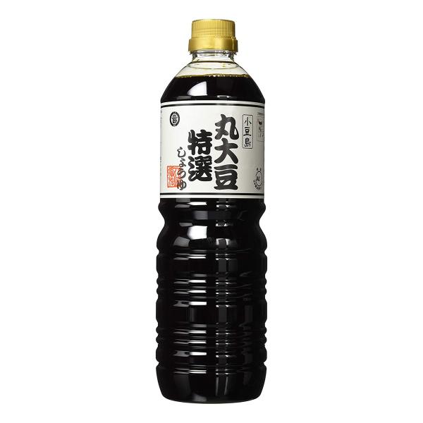 [丸島醤油] 醤油 丸大豆特選 こいくち 1000ml /香川県小豆島 マルシマ あまくち醤油 濃口醤油 煮物  和食 和風