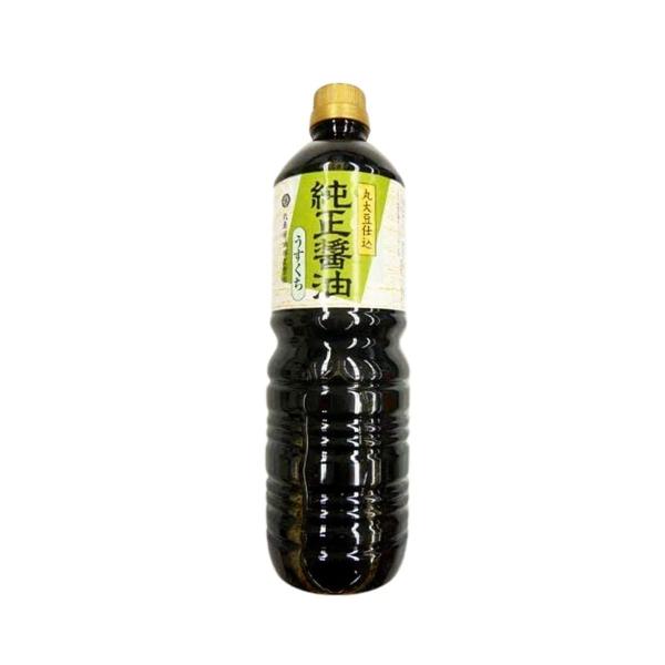 [丸島醤油] 醤油 純正醤油 うすくち 1000ml /香川県小豆島 マルシマ うすくち醤油 淡口醤油 薄口 しょう油 煮物 和食 和風