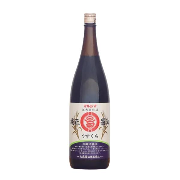 うすくちしょうゆ(本醸造) 純正醤油 淡口 1.8L [マルシマ]/淡口醤油 うすくち醤油 小豆島 しょうゆ 純正醤油 丸大豆醤油 本醸造 業務用 和食 煮物 調味料