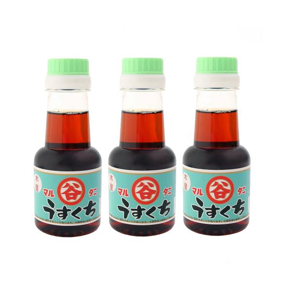 うすくちしょうゆ 谷口醸造 マルタニ 木星 うすくち醤油 150ml×3本セット /調味料 醤油 淡口 薄口 しょうゆ マルタニ醤油 ペットボトル入り 宮崎県 日南