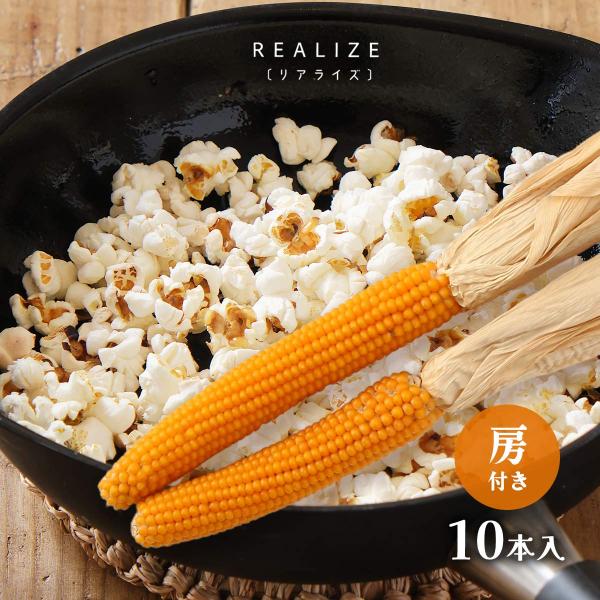 原材料:とうもろこし(大分県産)産地:日本内容量:10本入り(房付き)温度帯:常温アレルギー表示:なしメーカー名:Realize◆商品説明◆大分県豊後大野市で栽培されたとうもろこしです。自然に近い環境で育てられたトウモロコシを乾燥させた房付...