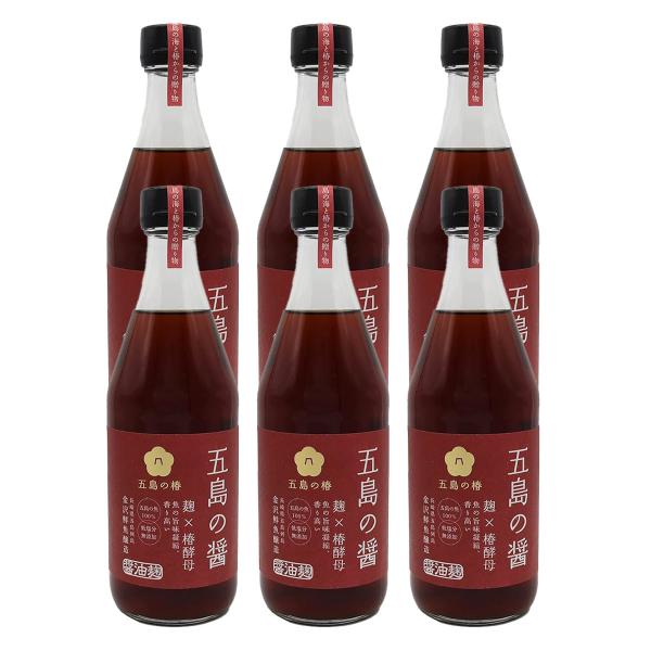 原材料:魚(五島産)、大豆(遺伝子組み換えではない)、小麦、食塩、五島つばき酵母産地:日本内容量:500ml×6温度帯:常温アレルギー表示:小麦、大豆、えび、かにメーカー名:五島の椿株式会社  長崎県五島市中央町1-17◆商品説明◆長崎県・...