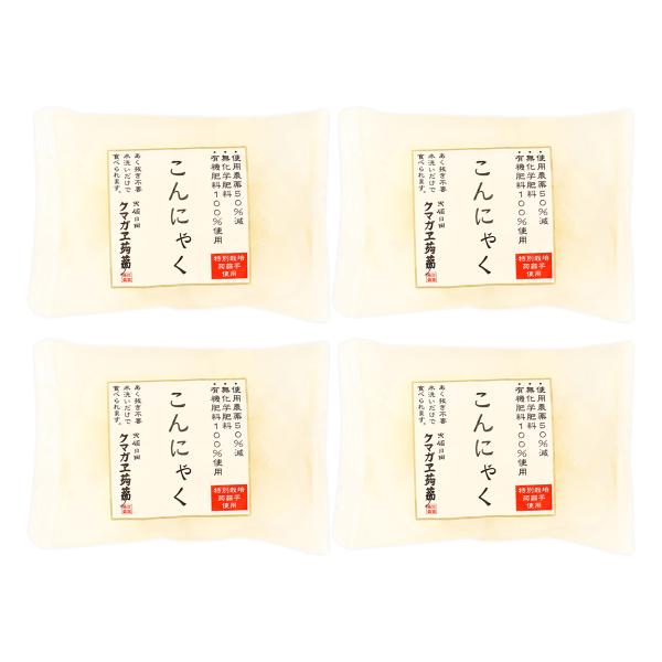 原材料:こんにゃく粉(特別栽培蒟蒻芋(国産))、/水酸化カルシウム産地:日本内容量:100g×4温度帯:常温アレルギー表示:なしメーカー名:株式会社クマガエ  大分県日田市新治町304◆商品説明◆特別栽培のこんにゃく芋をつかったこんにゃくで...