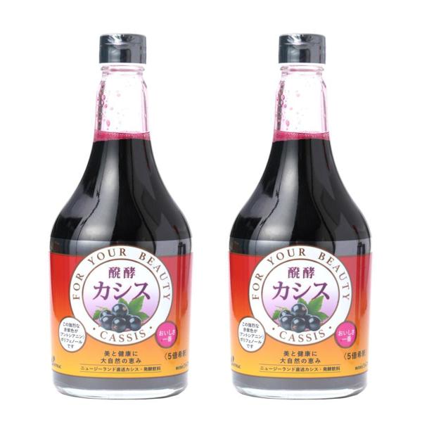 醗酵飲料 ジャフマック 醗酵カシス 565ml×2本セット /ポリフェノール 発行 5倍希釈 割材 ヨーグルト