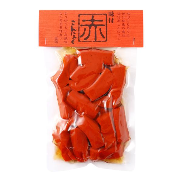 原材料:こんにゃく芋粉(国産)、醤油、砂糖、唐辛子/水酸化カルシウム、着色料(三二酸化鉄)、(一部に小麦・大豆を含む)産地:日本内容量:200g温度帯:常温アレルギー表示:小麦、大豆メーカー名:有限会社大家  滋賀県大津市神領三丁目13番1...