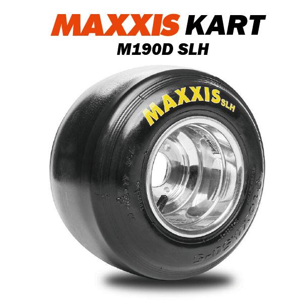 MAXXIS リア2本セット SLH M190D カート用タイヤ 11x6.00-5 イエロー 