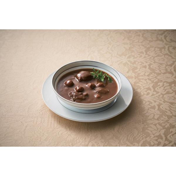 「＜レストランリューズ＞国産牛のビーフシチュー」　赤ワインを効かせたデミグラスソースでじっくり煮込み、濃厚な味わいに仕上げたビーフシチューです。　G0002_25_07