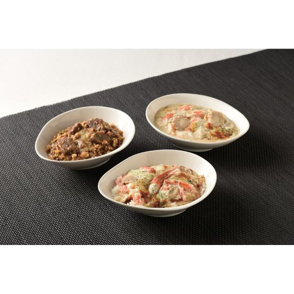 「おもてなしのお惣菜　洋食セット」　電子レンジで温めるだけでおいしくお召し上がりいただけます。　G0002_25_07