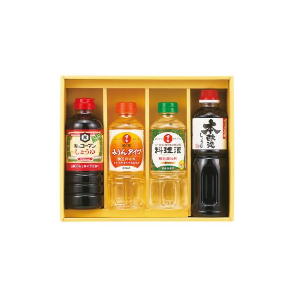 「キッコーマン＆調味料バラエティセット KSM-25N」　毎日使える人気の調味料の詰合せ。　G0004_26_01