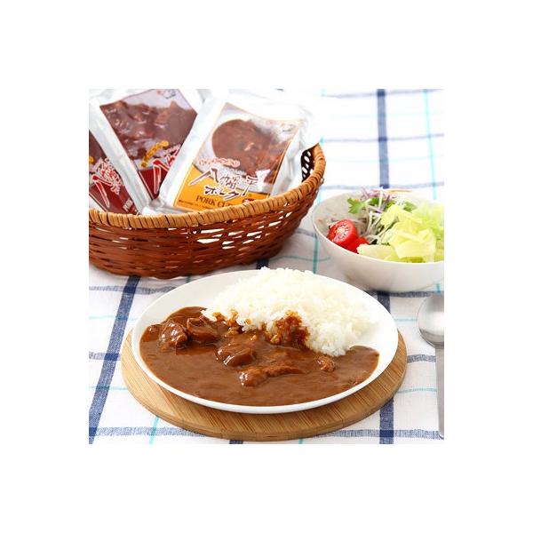 カレー 高品質の豚肉を使用した レトルトカレーセット 送料無料 ポイント消化