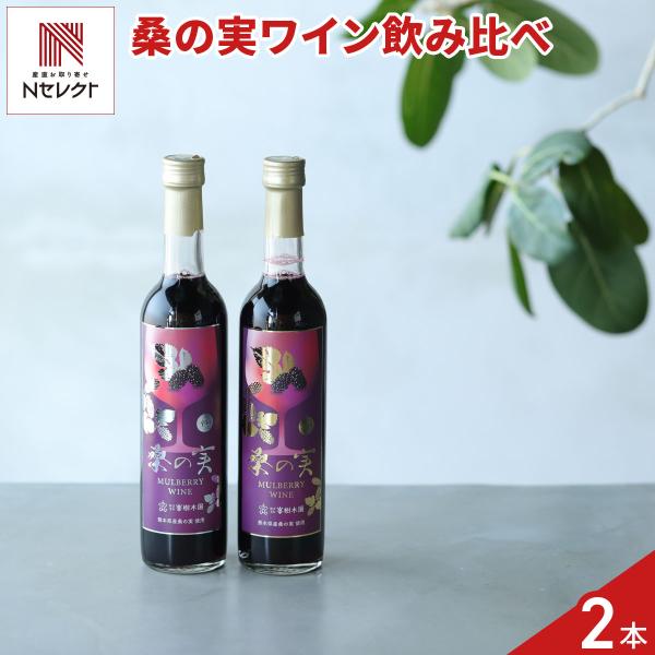 熊本 峯樹木園 桑の実ワイン 甘口 辛口 ギフトセット 2種入 ワイン 国産