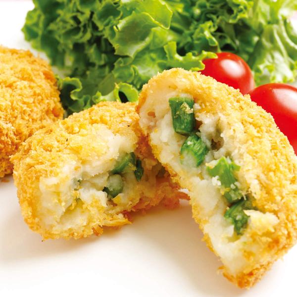 「十勝のコロッケ アスパラベーコン」は十勝幕別町産のアスパラと添加物不使用の北海道産ベーコンを混ぜ込んだ、おうちで揚げないコロッケです。北海道十勝の食材にこだわり、工場でひとつひとつ手作りしたコロッケをお届けします。昼夜の寒暖差が大きく、日...