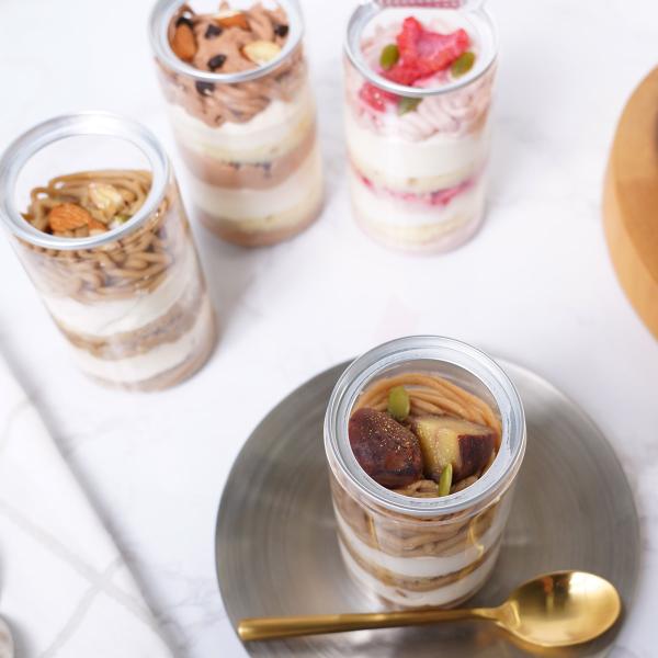 shirokane sweets TOKYO／白金スイーツ（シロカネスイーツ）の「白金モンブラン缶 4種アソート」です。「shirokane sweets TOKYO」は、閑静な住宅街「白金台」の一角にある、美味しい季節のフルーツと、原材料...