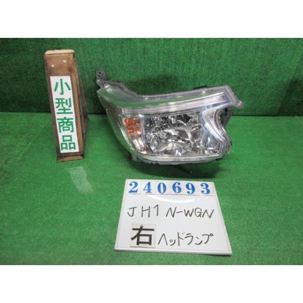 N-WGN N−WGN DBA-JH1 右 ヘッド ランプ ライト ASSY G NH875P