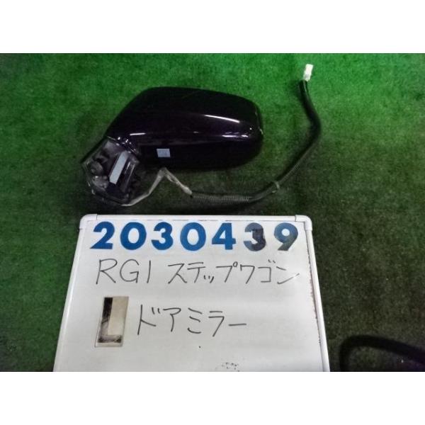 ステップワゴン DBA-RG1 左 サイド ミラー 2000 G RP37P ブラック
