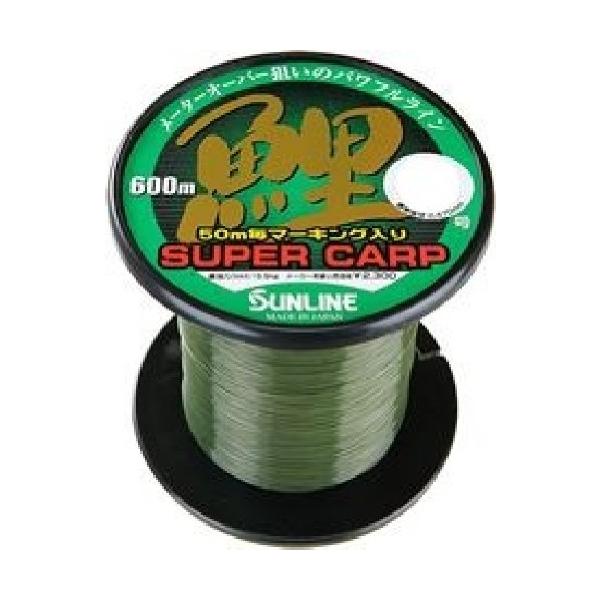 サンライン(SUNLINE) ナイロンライン スーパー鯉 600m 10号 マットグリーン