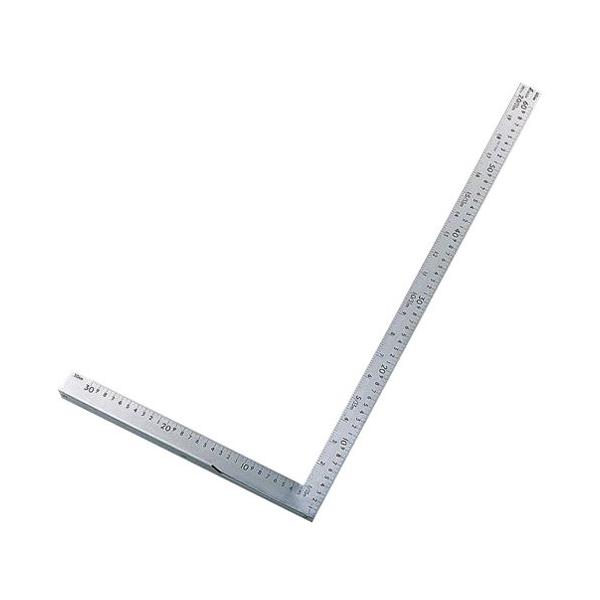 シンワ測定(Shinwa Sokutei) L型万能定規 600mm 筋交なし 1807ah 77885