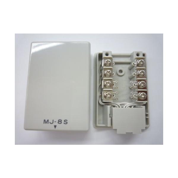 八光電機製作所 8極8芯 モジュラーローゼット MJ-8S