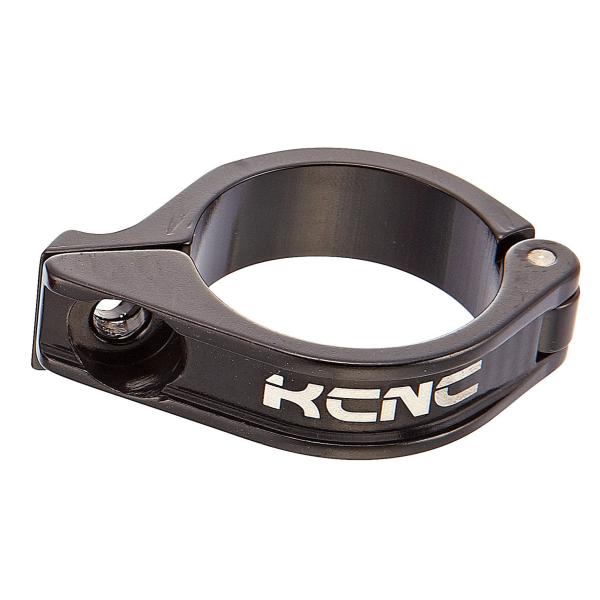 ケーシーエヌシー(KCNC) 自転車 軽量 ディレーラークランプ ブラック 28.6MM 653251