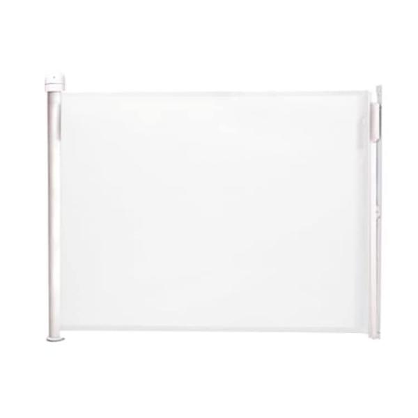 Lascal ラスカル キディガード 階段上設置可能 ロール式 ゲート バリアフリー フリーサイズ アシュア ホワイト