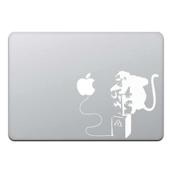 カインドストア MacBook Air/Pro 11 / 13インチ マックブック ステッカー シール バンクシー モンキー ボム Banksy Mo