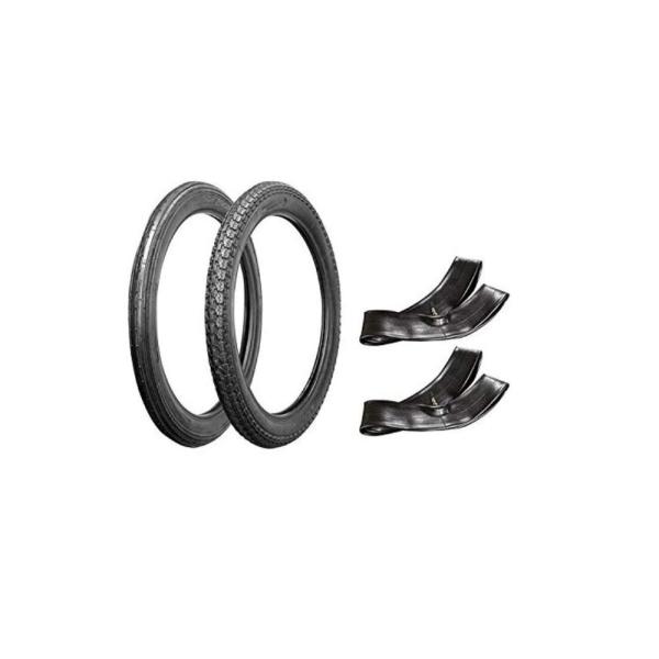 バイクパーツセンター NBS2.25-17F&2.50-17 T/T &タイヤチューブ2本セット 793150