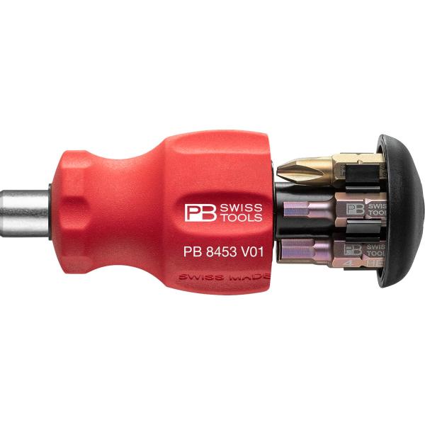 PB SWISS TOOLS ピービースイスツールズ スイスグリップ C6ドライバービット6本組 差替式スタビードライバー インサイダー パッケージ入