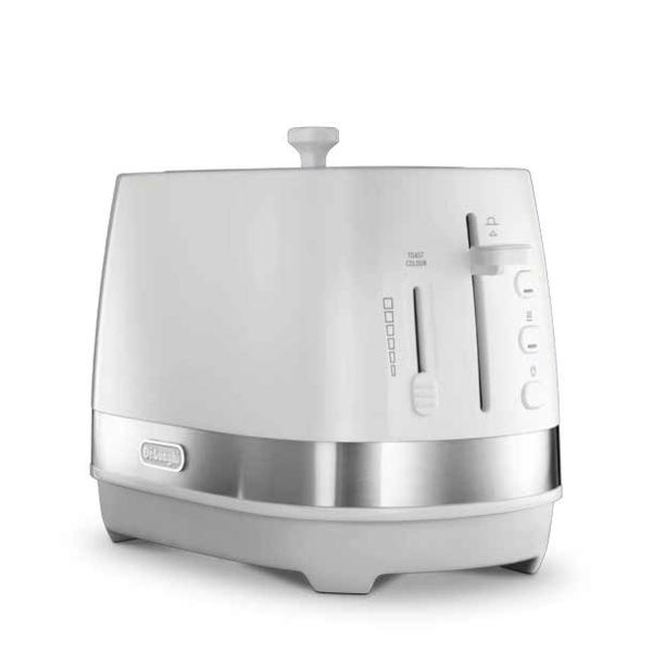 DeLonghi(デロンギ) De'Longhiポップアップトースター アクティブ シリーズ CTLA2003J-W トースト 食パン 5~10枚切り