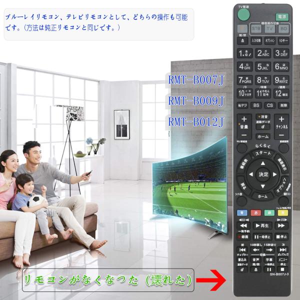 �u���[���C�f�B�X�N���R�[�_�[�p�����R�� Fit For SONY(�\�j�[) RMT-B009J RMT- B007J RMT-B012J��p BDZ- ���i�摜1