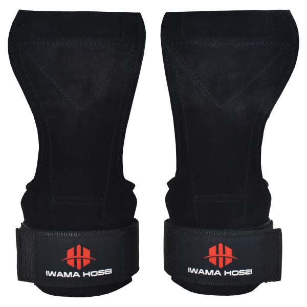 IWAMA HOSEI(岩間縫製) パワーグリップ 筋トレ 男性用 メンズ GRIP FIT BULL