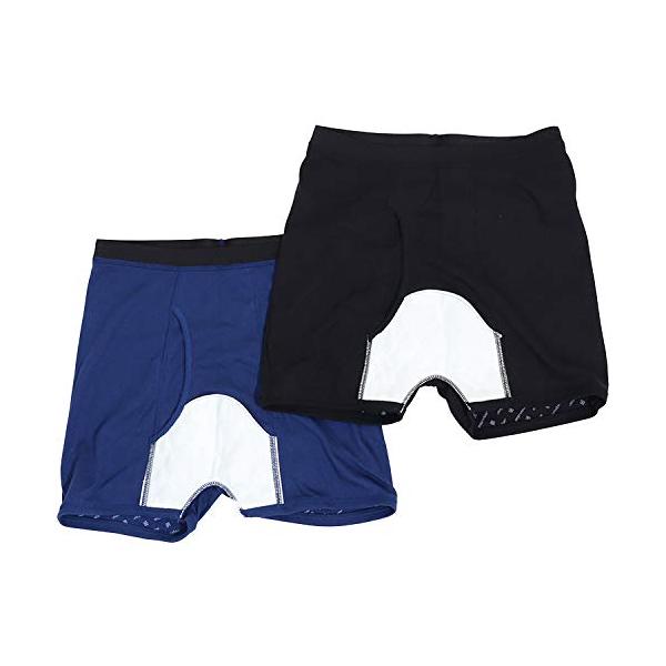 他サイト： [vantann] [バンタン]日本製 ちょいモレ にょうもれパンツ 2枚セット メンズ 33024 尿漏れパンツ 2枚組 おしゃれ 柄入り テイジンの商品画像